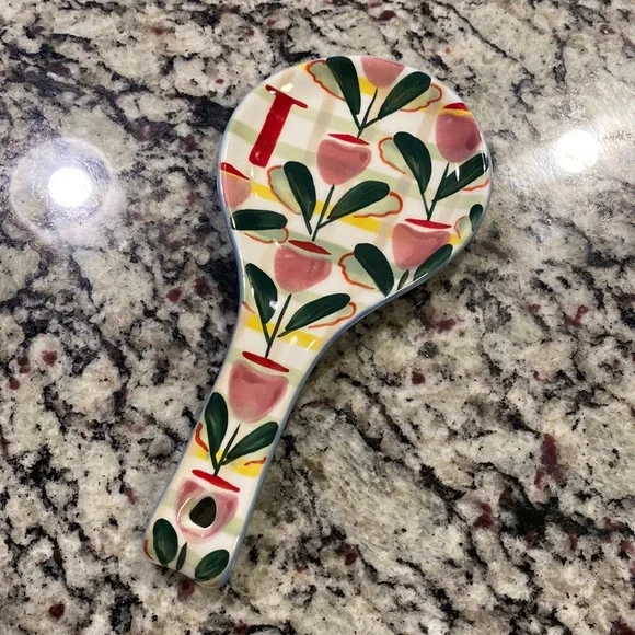 Anthropologie Tivoli T Monogram Spoon Rest - Picture 6 of 6